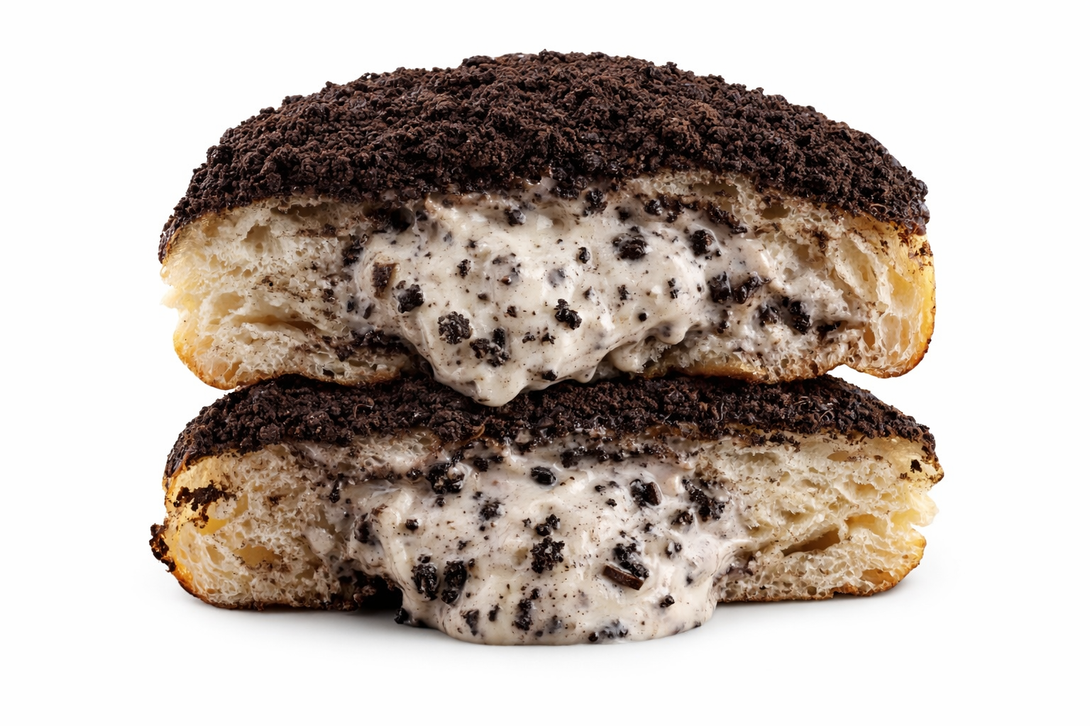 Donut Recheado de Negresco O Tradicionalíssimo
